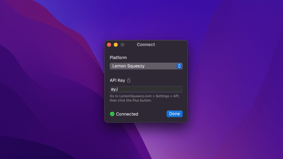 Connect to Your Menu Bar